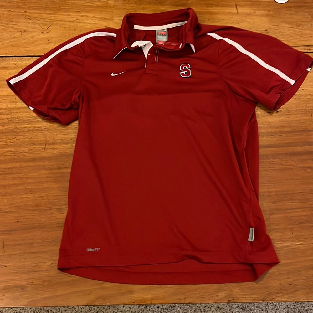 Nike Stanford Cardinal Polo.